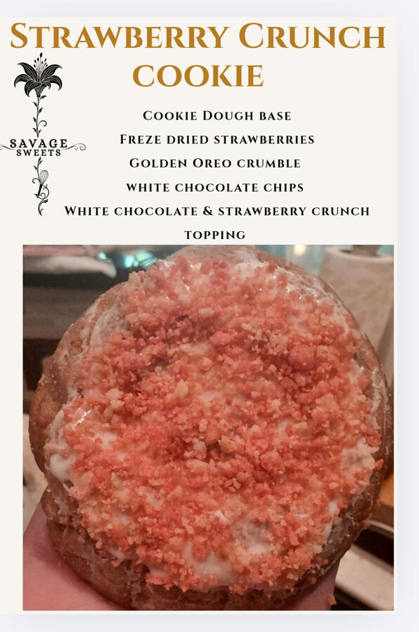 Strawberry Crunch Cookie